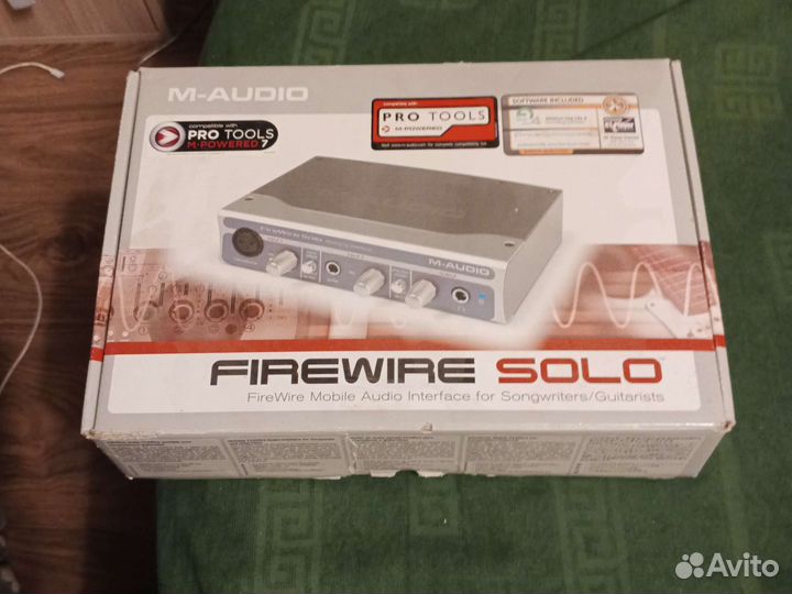 Звуковая карта m-audio solo и firewire контроллер