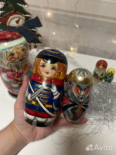 Матрешка щелкунчик