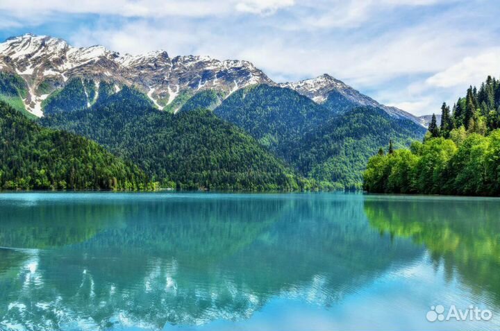 Тур путевка в Абхазию 7 нч. завтрак от 1 чел