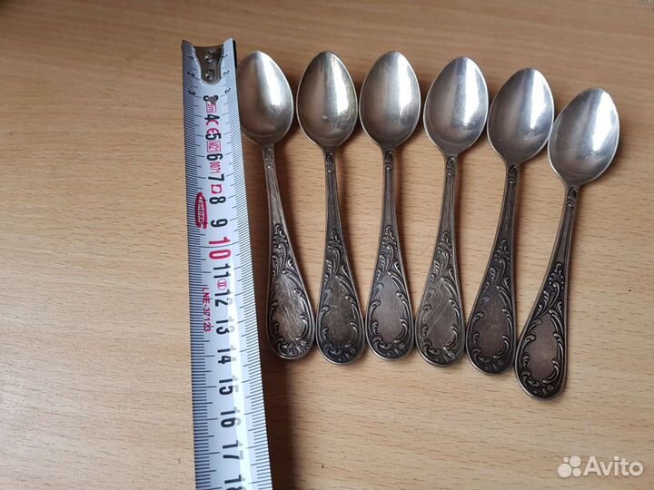 Ложки кольчугино серебро СССР