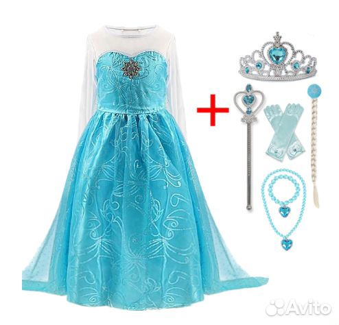 Новогодний костюм Эльза Холодное сердце