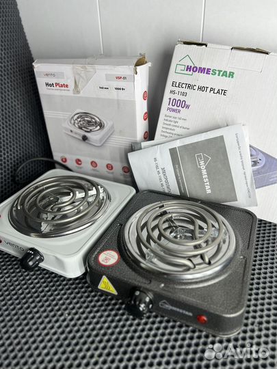 Плита электрическая новая одноконфорочная 1000w