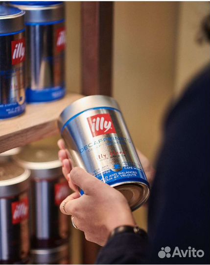 Кофе Илли молотый без кофеина 250г