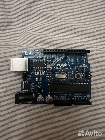 Arduino diecimila и компоненты ардуино