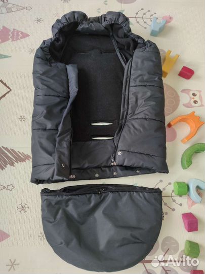 Зимний конверт трансформер в коляску санки leokid