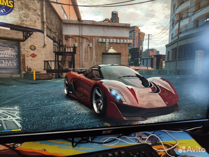 Игровой пк с монитором