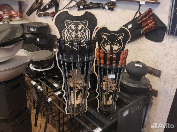 Шашлычный наборы настенные