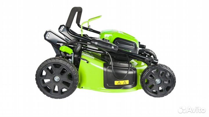 Аккумуляторная газонокосилка greenworks GD60LM46HP