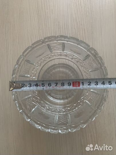 Вазы хрустальные