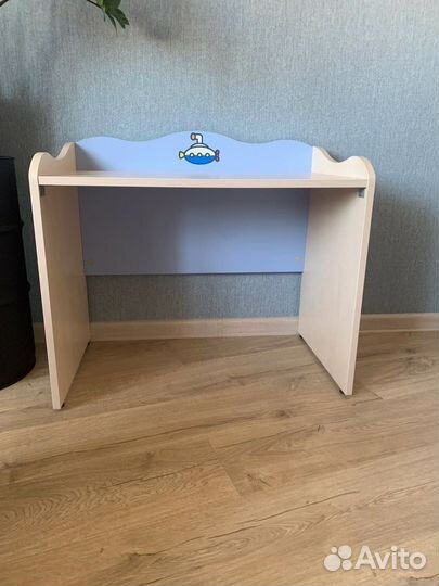 Стеллаж и тумба-столик для игрушек Involux