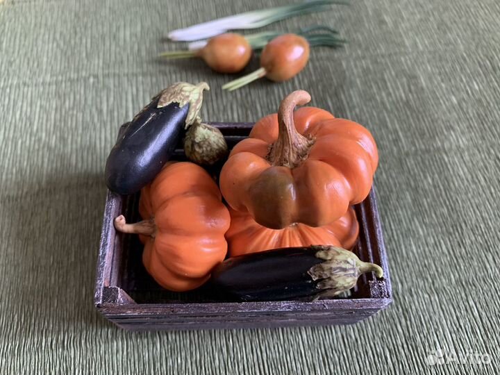Фрукты и овощи из полимерной глины