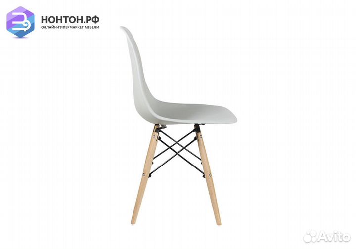 Стул обеденный Eames DSW серый
