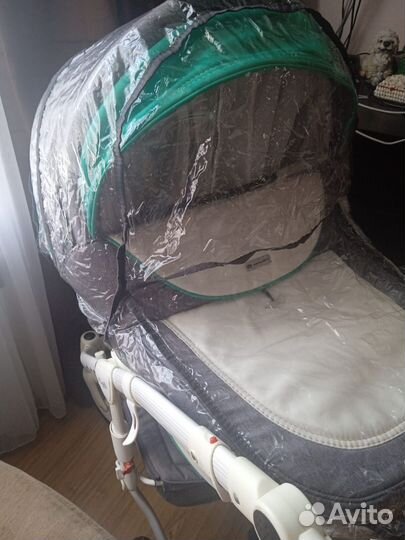 Коляска адемикс 3 в 1 эко кожа