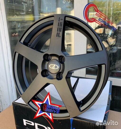 Диски LADA R16 4x100 Largus Vesta Black Matt