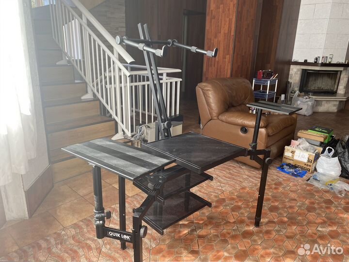 Quik LOK systems рабочая стойка музыканта 4 яруса