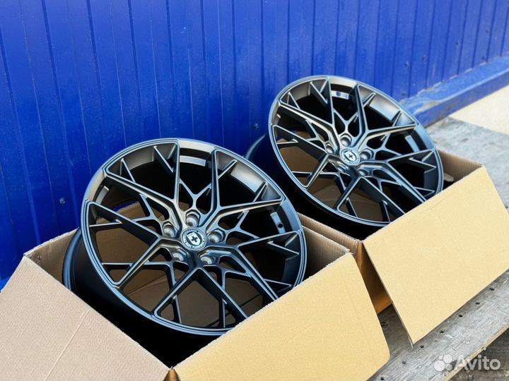 Диски HRE FF10 R20 5x108 графит Tugella Exeed