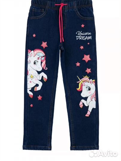 Джинсы утепленные PlayToday 116