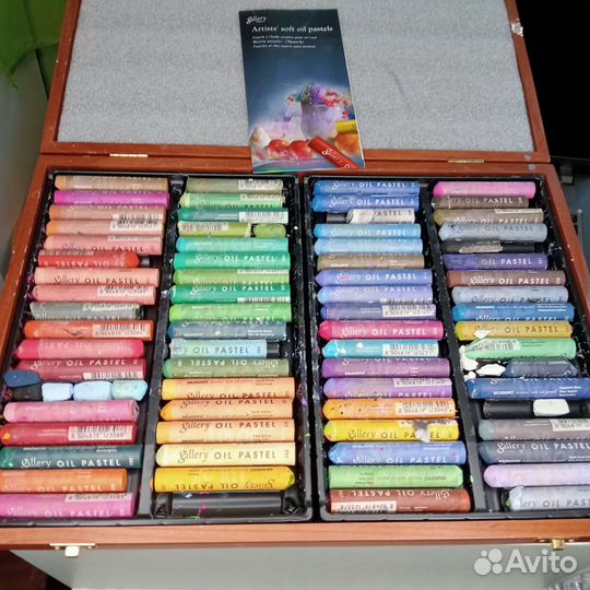 Пастель подарочный набор 72 цвета