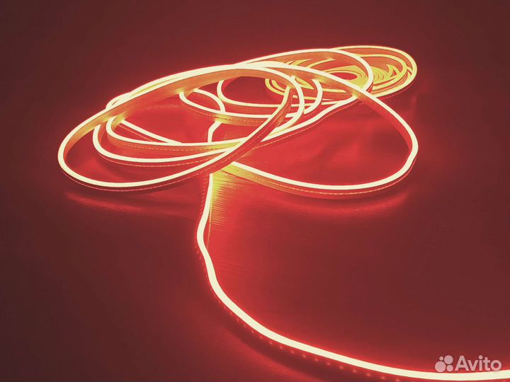 Гибкий неон 1-10м + блок питания