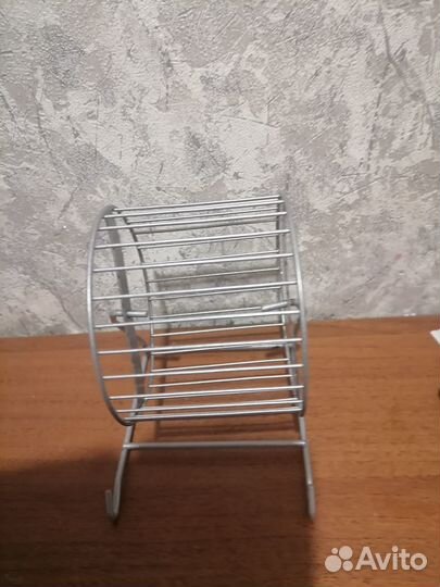 Колесо металлическое для хомяка джунгарика