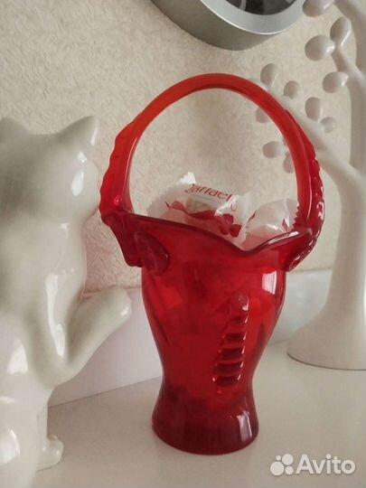 Вазочки + статуэтка