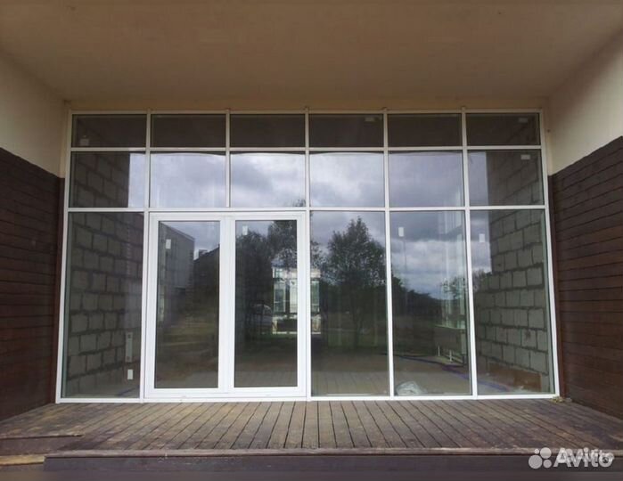 Алюминиевые окна двери витражи