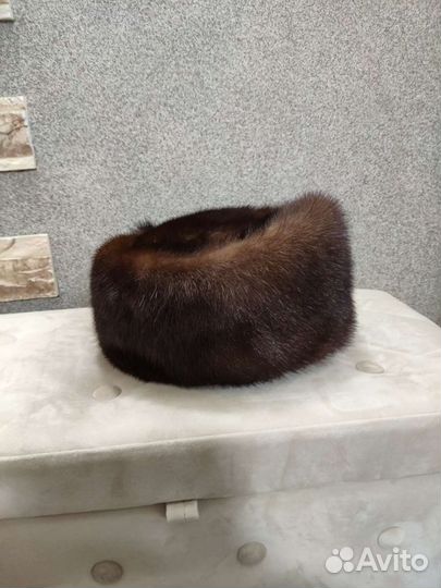 Шапка норковая женская