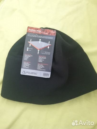 Шапка контракт армии USA polartec Новая black