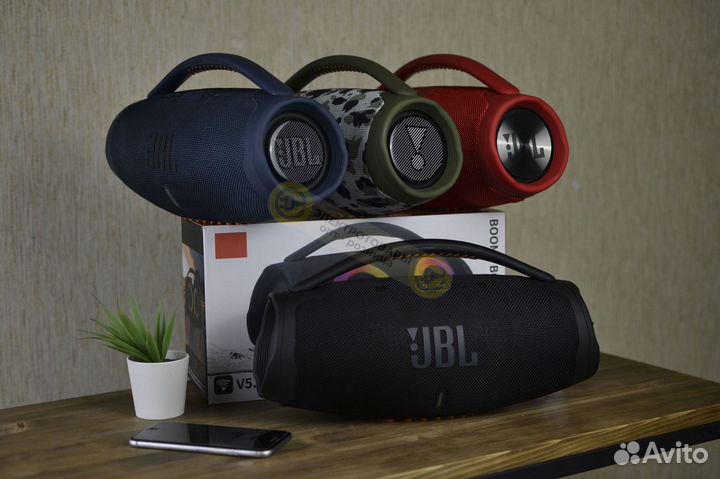 Bluetooth колонка Boombox 3 LED