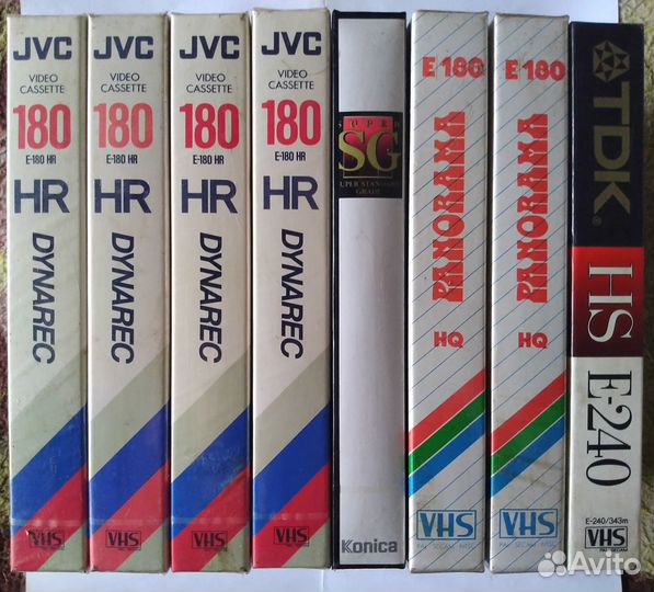 Видеокассеты VHS