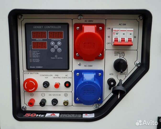 Генератор дизельный 12 кВт g-power