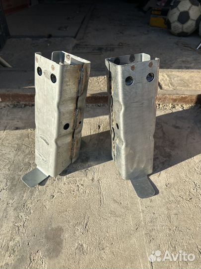 Кронштейны усилителя пр бампера Шевроле Кобальт