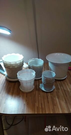 Горшки разных размеров