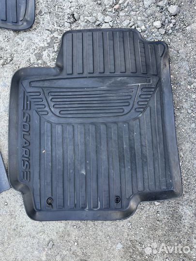 Коврики оригинал hyndai solaris