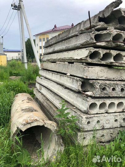 Плиты перекрытия бу