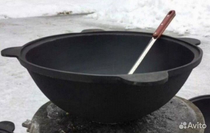 Казан чугунный