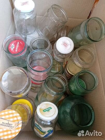 Банки стеклянные бу