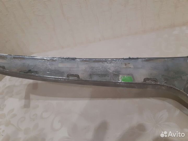 Молдинг решетки радиатора skoda octavia A5II хром