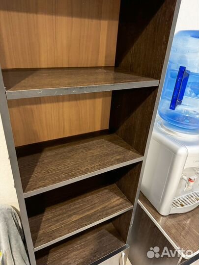 Стеллаж + тумба на колесиках