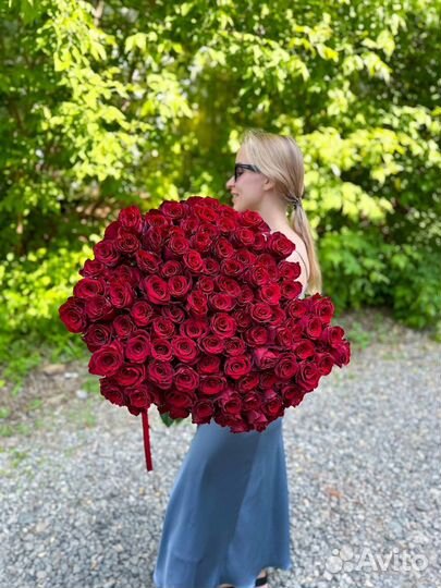 Метровые розы