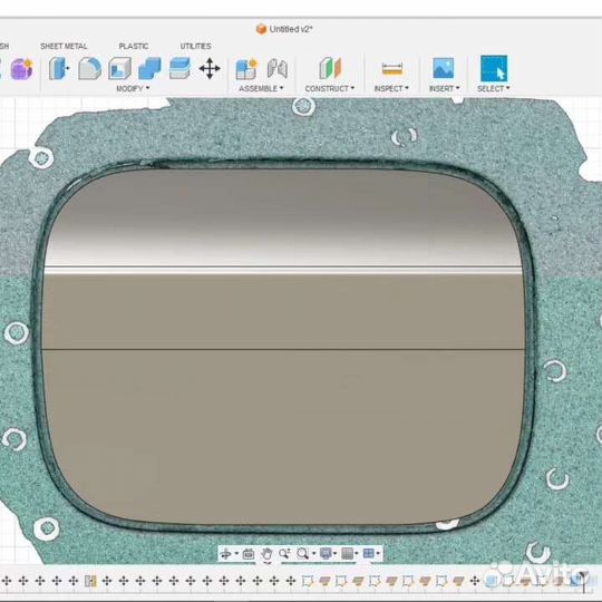 Лючок бензобака Volkswagen Jetta 2014 (пластик)