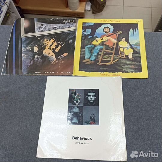 Виниловые пластинки кино, ddtи другие (сзр )