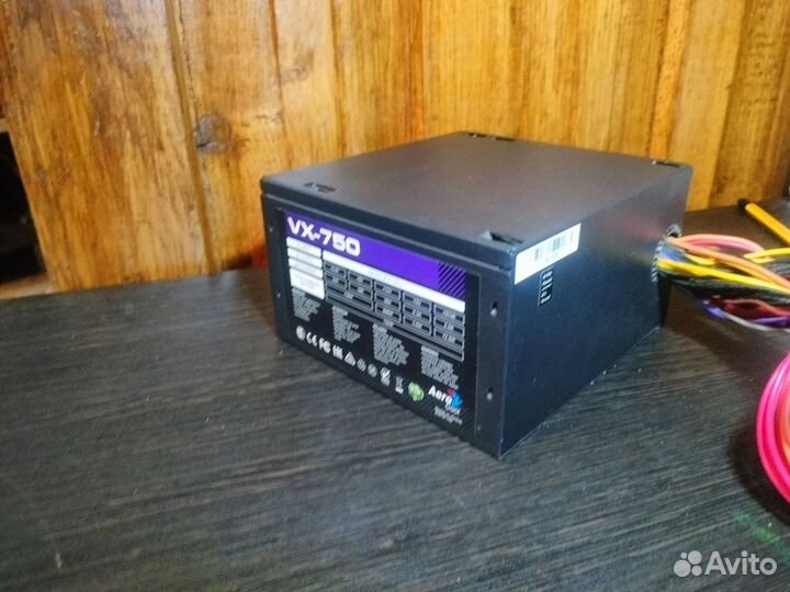 Блок питания aerocool vx 750w