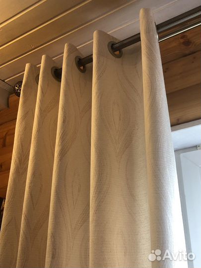 Портьеры на люверсах