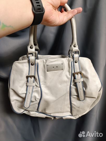 Сумка классическая жемчужного цвета