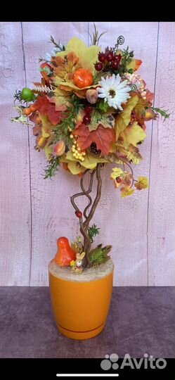 Декор интерьера, композиции из цветов, озеленение