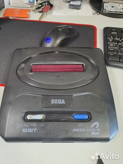 Стародел Sega mega drive 2 HAA-2502 с кариками