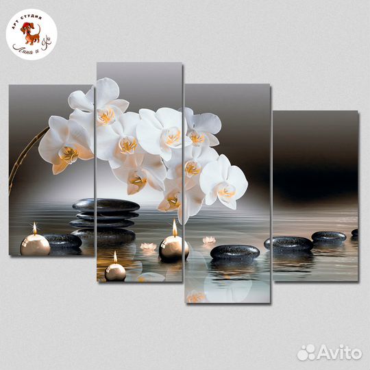 Интерьерная печать картин на холсте, календарей