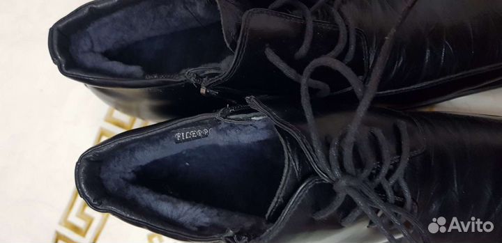 Ботинки,туфли,зимние,мужские размер 43-44