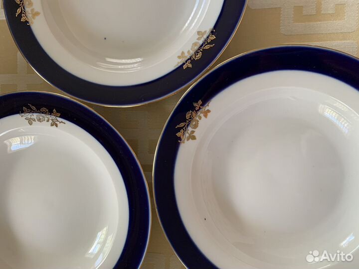 Тарелка Дулево СССР